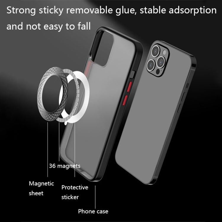 2 PCS T12 Stripe Pattern Magnetic Suction Wireless Charger Magnetic Sheet