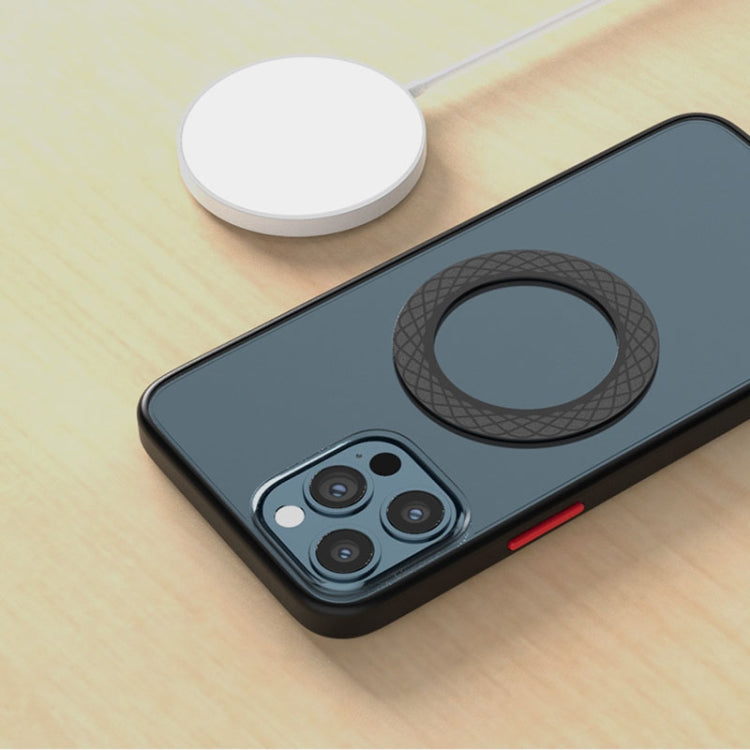 2 PCS T12 Stripe Pattern Magnetic Suction Wireless Charger Magnetic Sheet