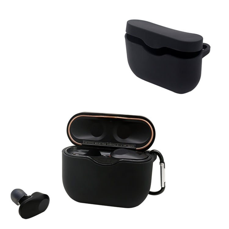 2 PCS Bluetooth Earphone Silicone Protective Cover with Hook For Sony WF-1000XM3