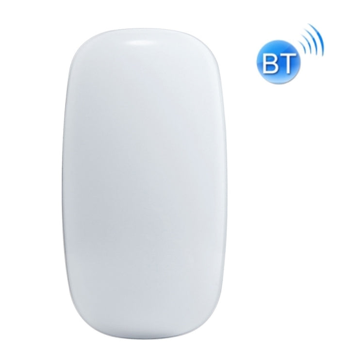 E9 1200 DPI Ultra Thin Touch Bluetooth Mouse,Style: Battery (White)