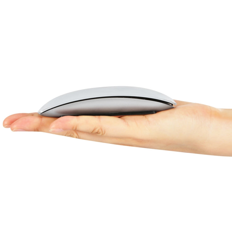 E9 1200 DPI Ultra Thin Touch Bluetooth Mouse,Style: Battery (White)