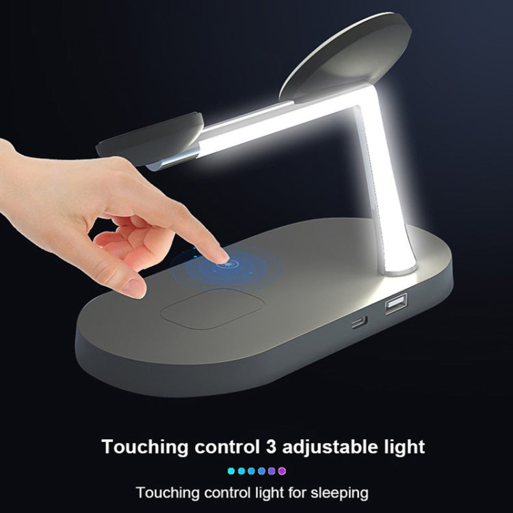 X452 3 in 1 Multifunctional 15W Wireless Charger with Night Light Function