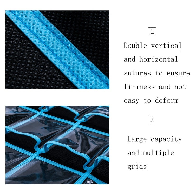 30 Grid Non-woven Transparent Mobile Phone Hanging Bag