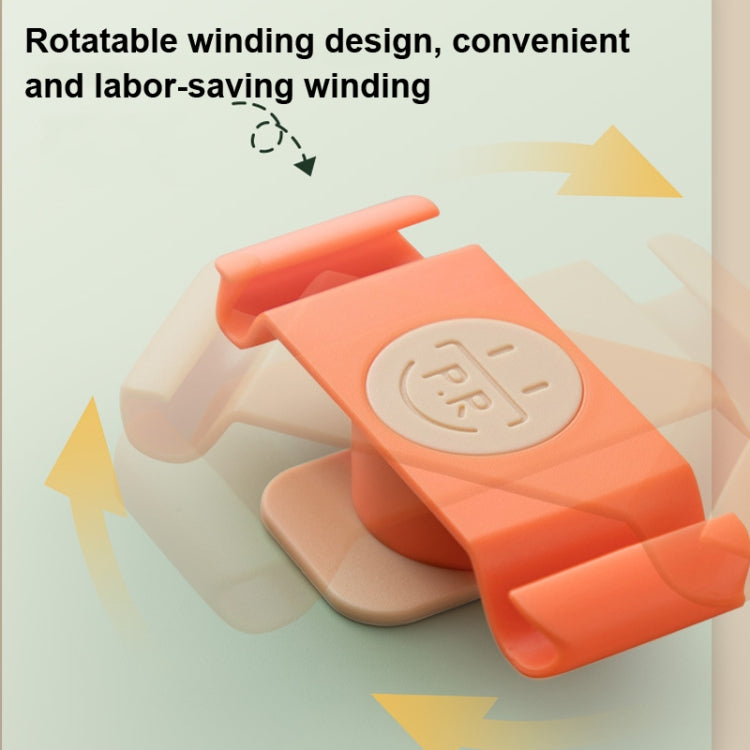 2 PCS Rotatable Winder Data Cable Wire Organizer