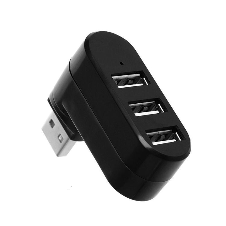 USB 2.0 Three-Port Hub 7-Word Rotation Three-Port Splitter
