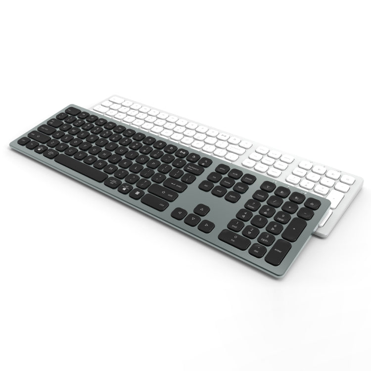 K9500 110 Keys 2.4G+Bluetooth Dual Mode Mute Office Wireless Keyboard