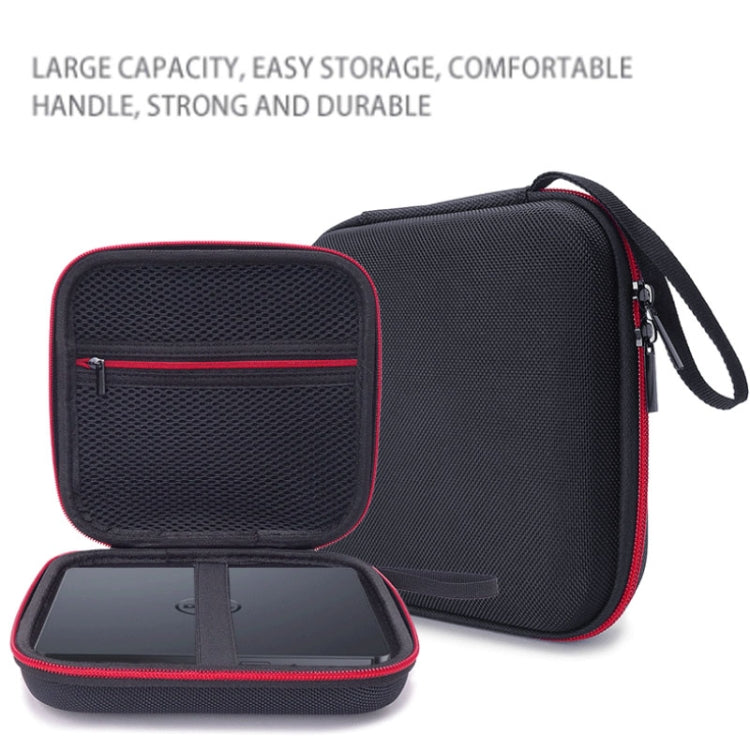 GH1879 Portable Mobile Recorder Hard Case Storage Bag(Black)