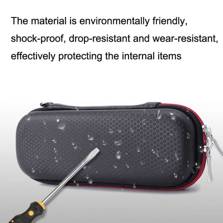 GH1517 Voice Recorder Card Reader Digital Accessories Storage Bag(Black)