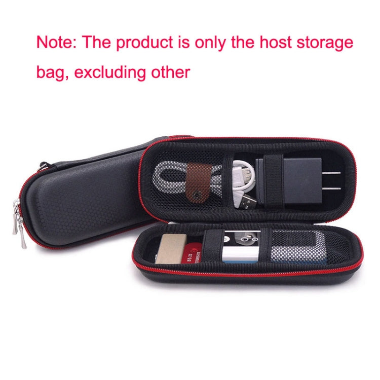 GH1517 Voice Recorder Card Reader Digital Accessories Storage Bag(Black)