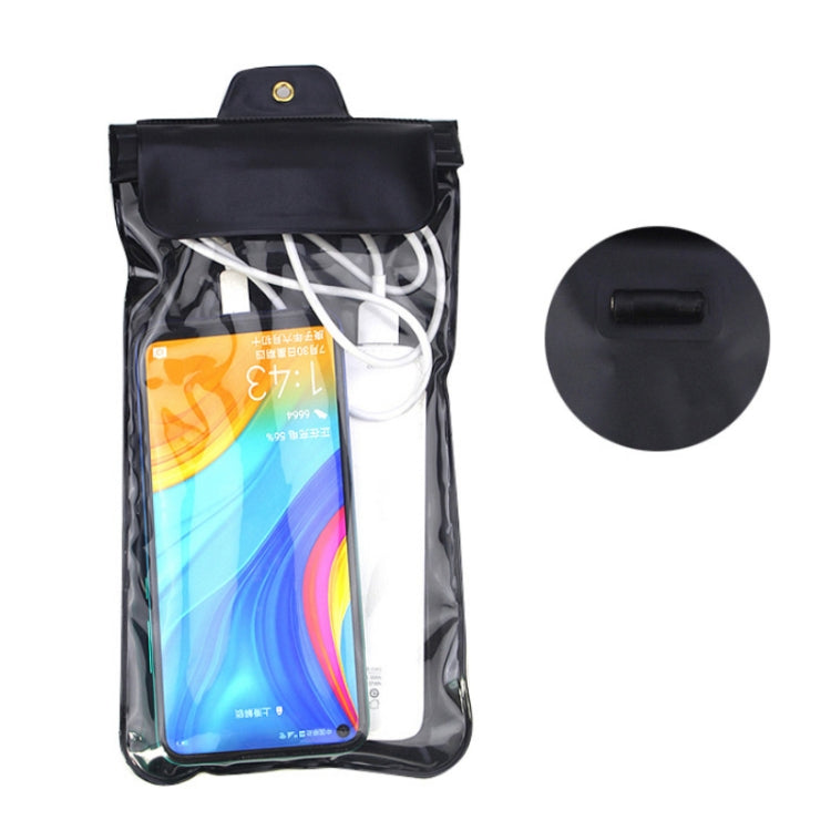 2 PCS Mobile Phone Touch Screen Transparent Dustproof And Waterproof Bag