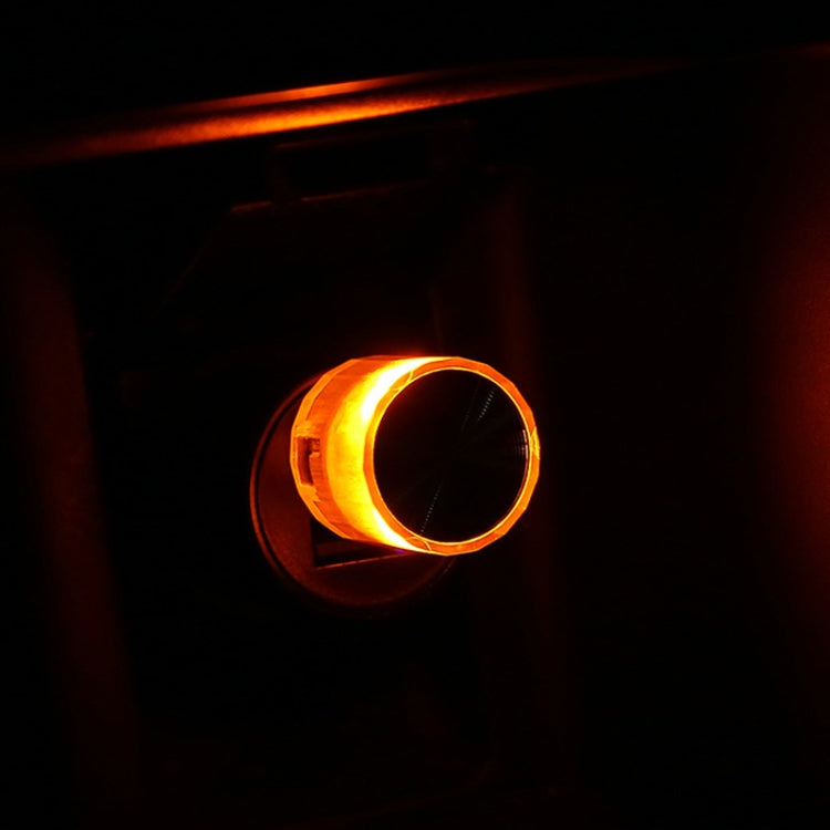 10 PCS Car Decorative USB Universal LED Atmosphere Lamp, Colour: Yellow