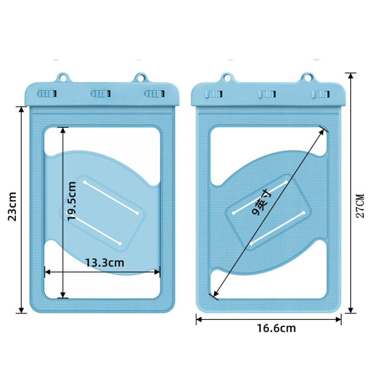PB-01 Tablet PC Waterproof Bag For Below 9 Inches