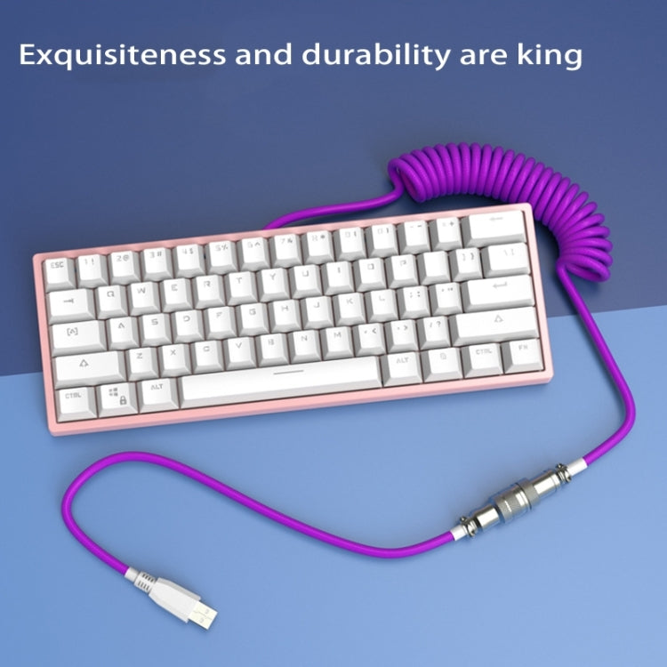 Type-C Detachable Gaming Mechanical Keyboard Data Cable, Length:2.2m