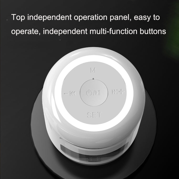 JM01 Mini Card Outdoor Portable Wireless Bluetooth Speaker Clock