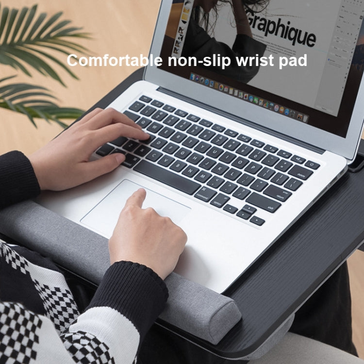 D12 Lap Computer Desk Laptop Bed Desk Portable Car Desk(Gray)