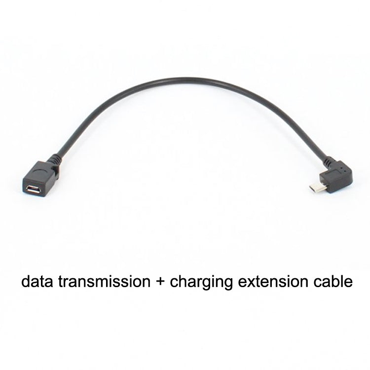 5 PCS 90 Degree Micro Male To Female Extension Cable