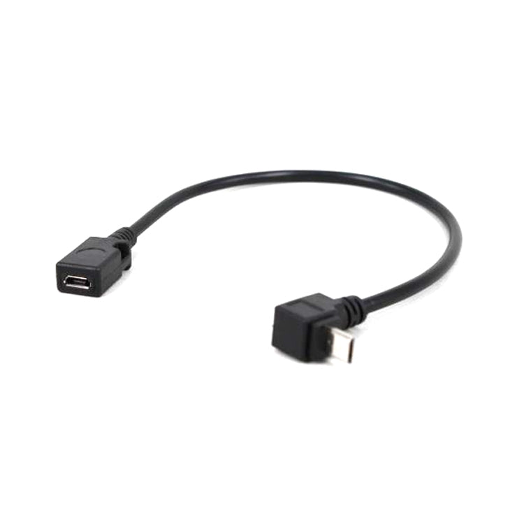 5 PCS 90 Degree Micro Male To Female Extension Cable