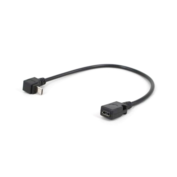 5 PCS 90 Degree Micro Male To Female Extension Cable