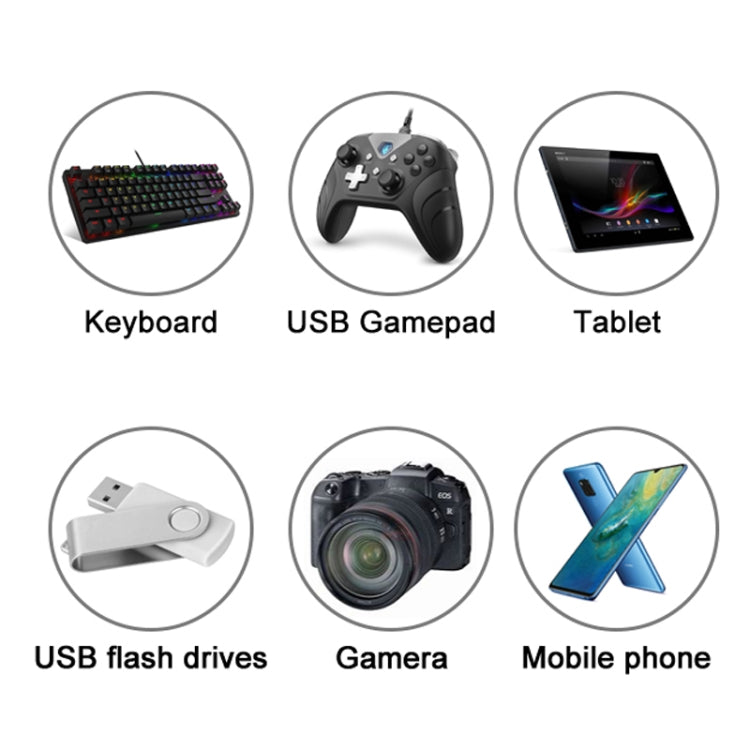 5 PCS 90 Degree Micro Male To Female Extension Cable