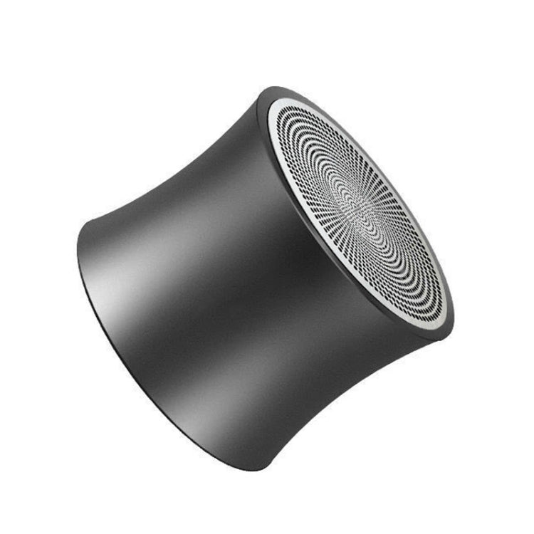 QE803 Slender Waist Mini Bluetooth Speaker with Double Click Camera Function(Black)