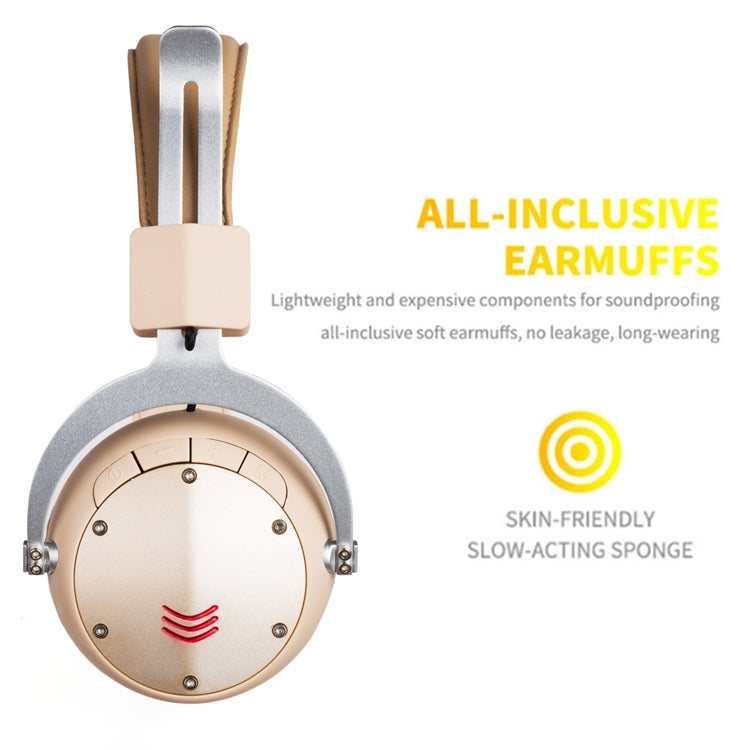 MH6 Subwoofer Retractable Folding Wireless Bluetooth Headset