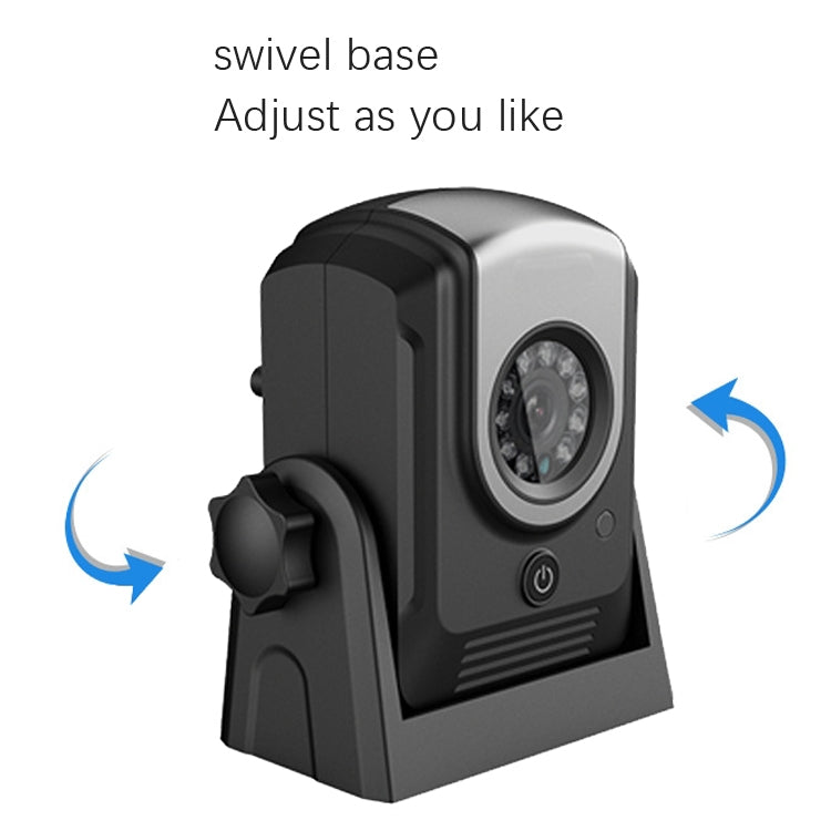 Car Wireless WiFi Reversing Camera HD Night Vision Rear View Reversing Image(Black)