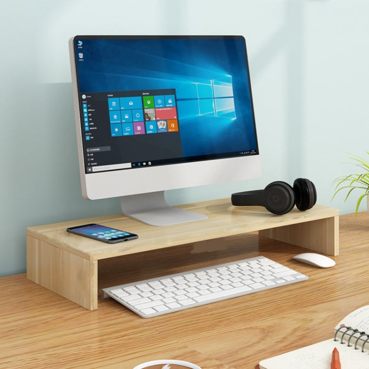 Computer Elevated Rack Monitor Bracket Storage Rack,Style: Single Layer