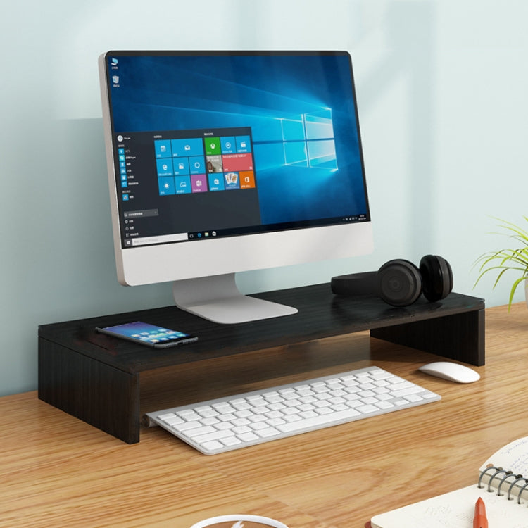 Computer Elevated Rack Monitor Bracket Storage Rack,Style: Single Layer