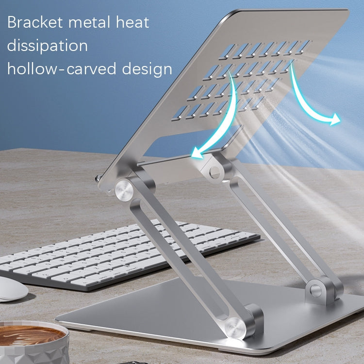 Tablet Desktop Portable Aluminum Alloy Bracket(Silver)