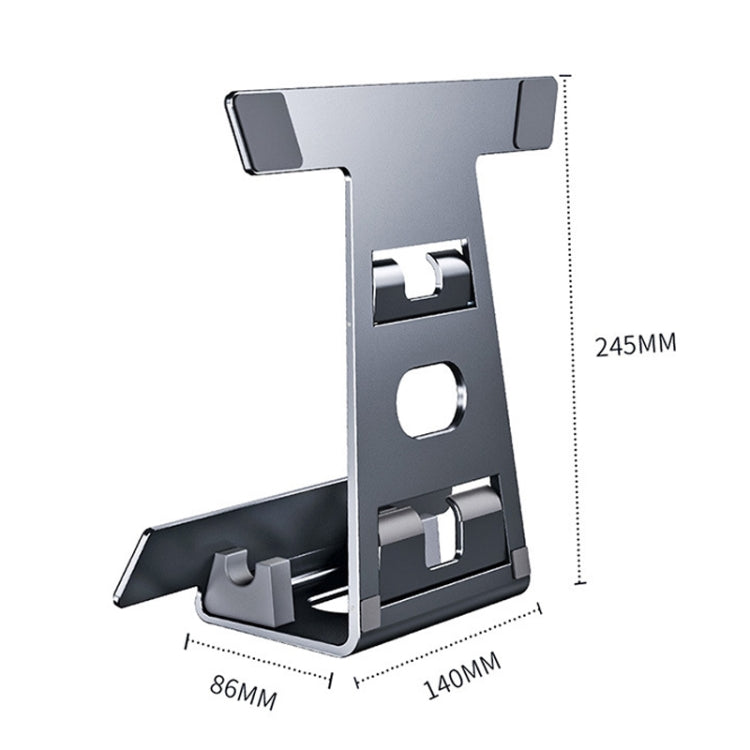 4-In-1 Multi-Function Bracket Vertical Storage Base Heighten Mobile Phone Tablet Bracket
