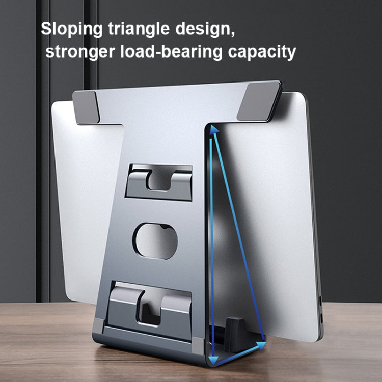 4-In-1 Multi-Function Bracket Vertical Storage Base Heighten Mobile Phone Tablet Bracket