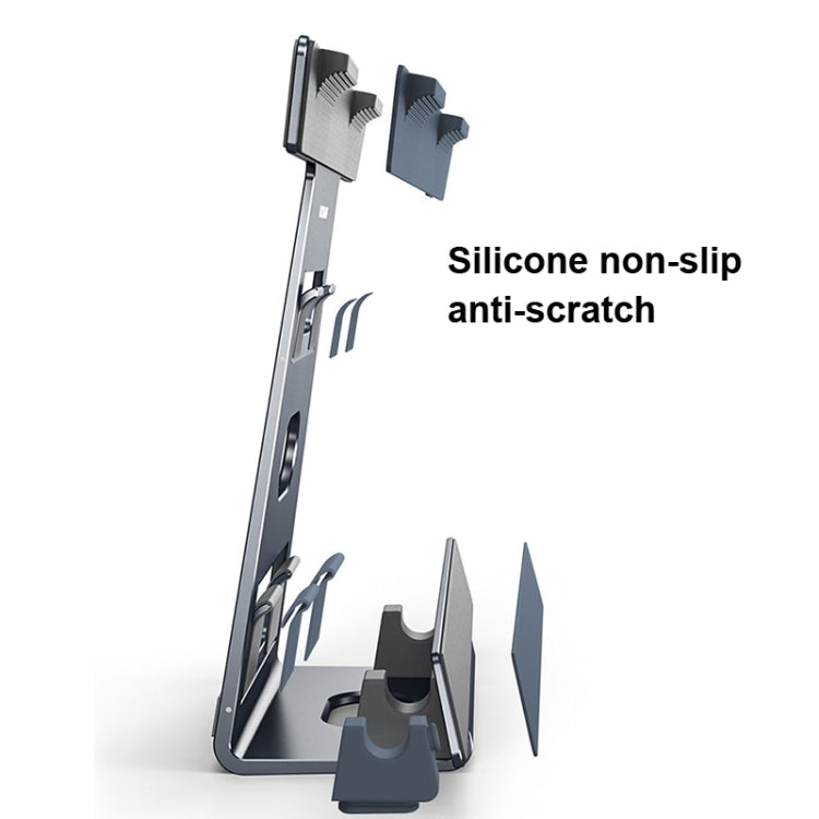 4-In-1 Multi-Function Bracket Vertical Storage Base Heighten Mobile Phone Tablet Bracket