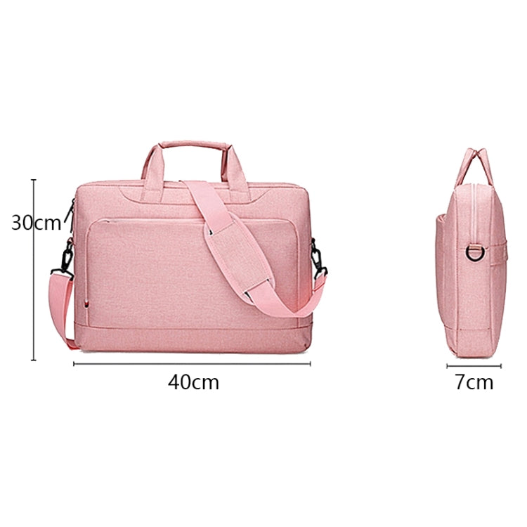 1169 Multifunctional Wear-resistant Scratch-resistant Computer Bag, Size: 14-inch(Black)