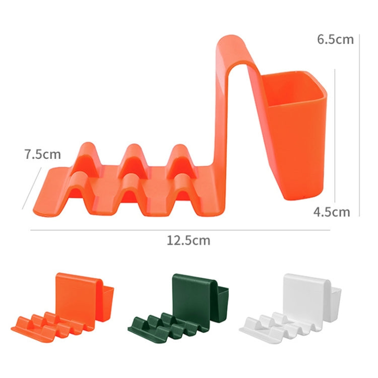 10 PCS Portable Wave Multi-Angle Adjustable Phone Holder(Green)