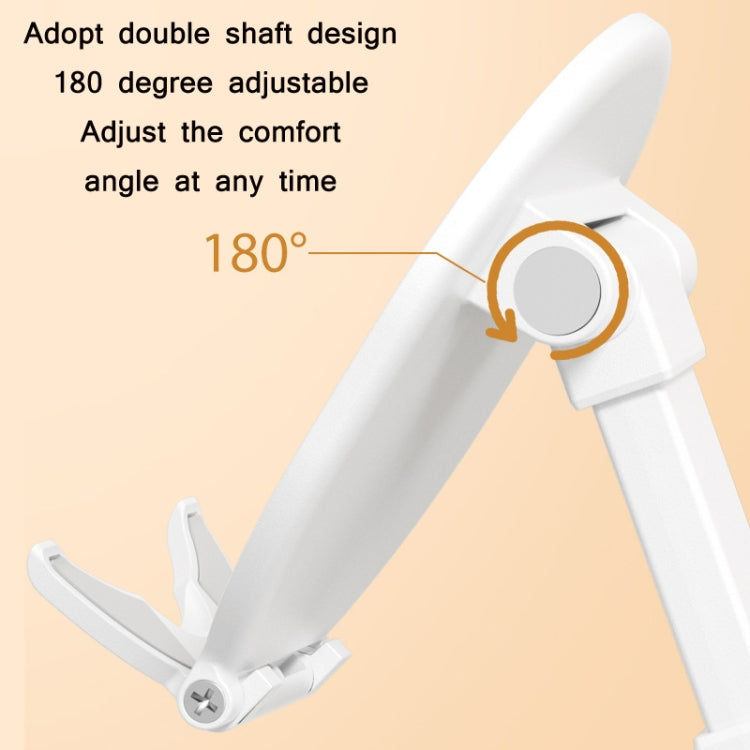 T1 Home Desktop Mobile Phone Selfie Live Broadcast Bracket, Colour: Yellow