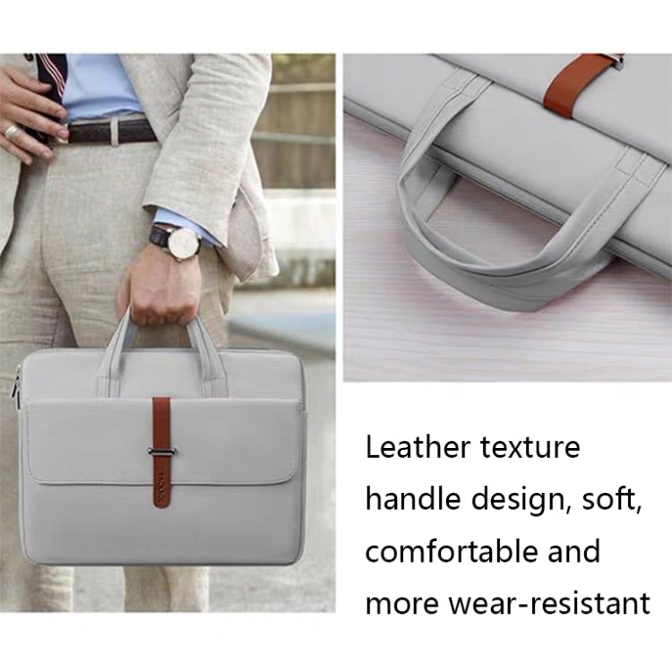 PU Waterproof Wear-resistant Laptop Bag, Size: 13-13.3 inch