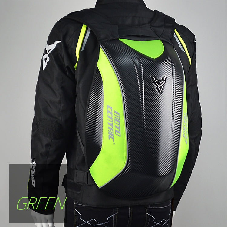 MOTOCENTRIC 11-MC-0077 Motorcycle EVA Turtle Shell Shape Riding Backpack