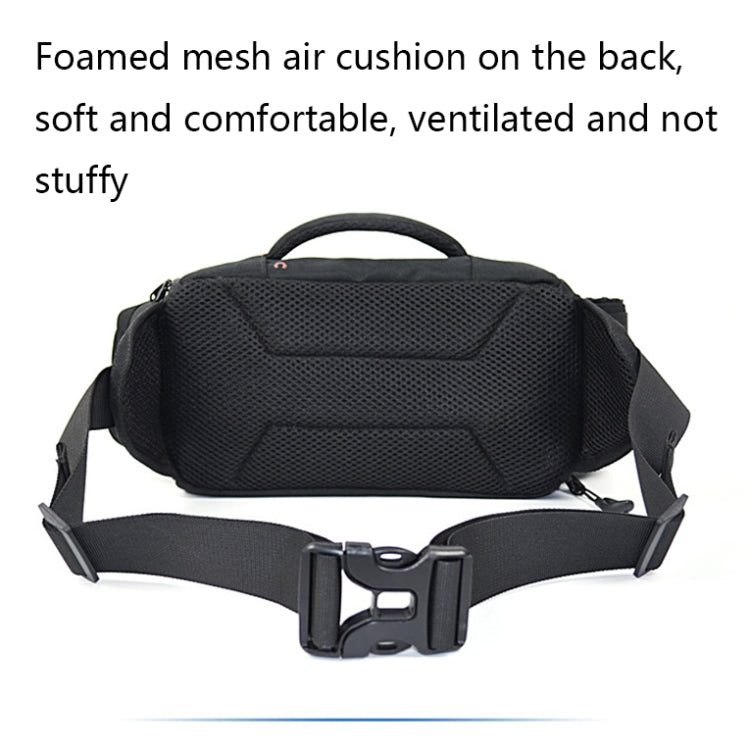 MOTOCENTRIC 11-MC-0112 Multifunctional Motorcycle Riding Messenger Waist Bag