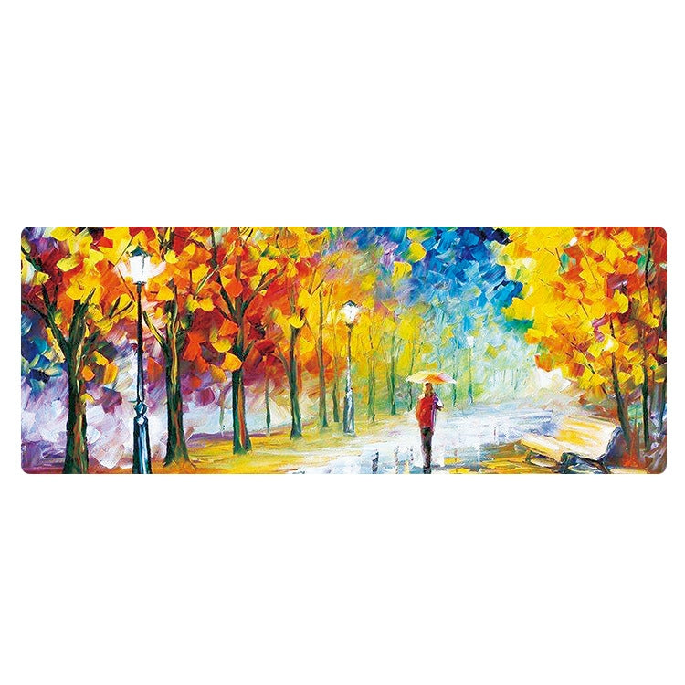 300x800x4mm Locked Am002 Large Oil Painting Desk Rubber Mouse Pad