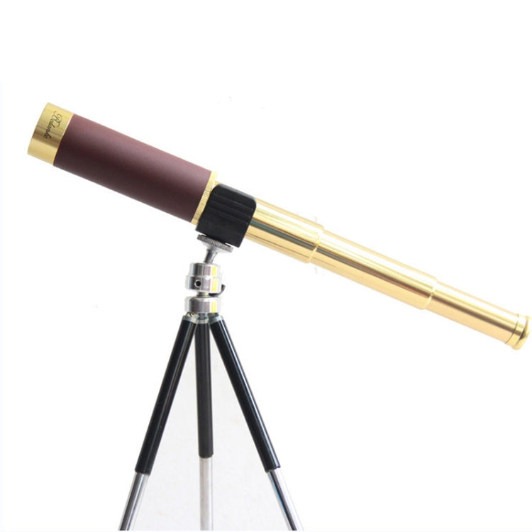 25x32 Pirate High Power Monocular Pocket Telescope,Style: With Tripod and Bracket