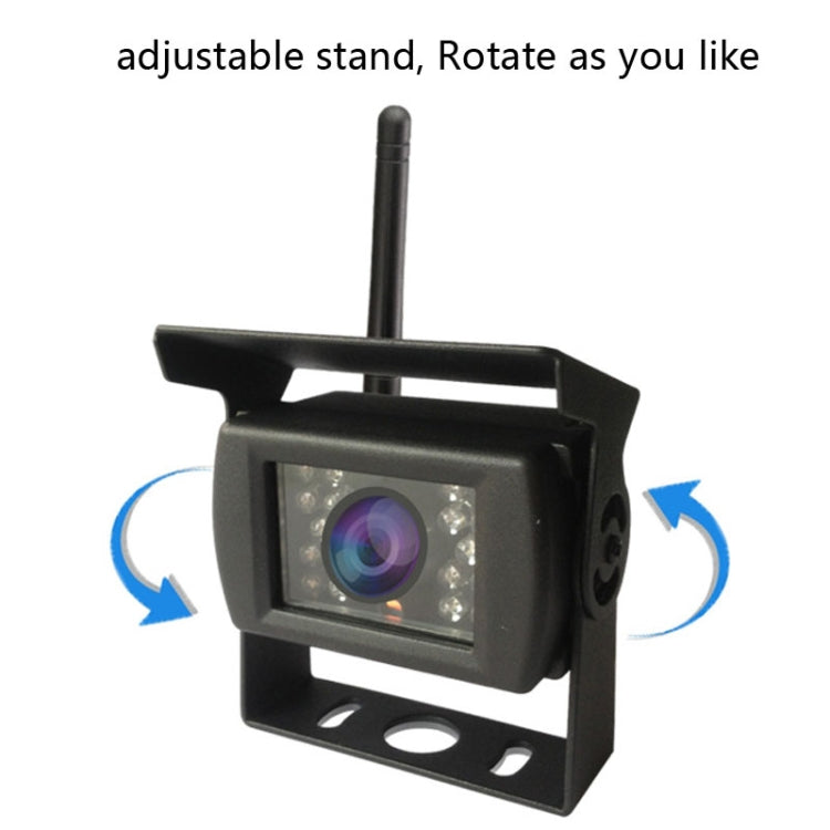 Car Wireless WiFi Camera Waterproof Universal Reversing Camera(Black)