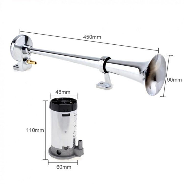 450mm Universal 17-Inch 150dB Loud Car Air Speaker