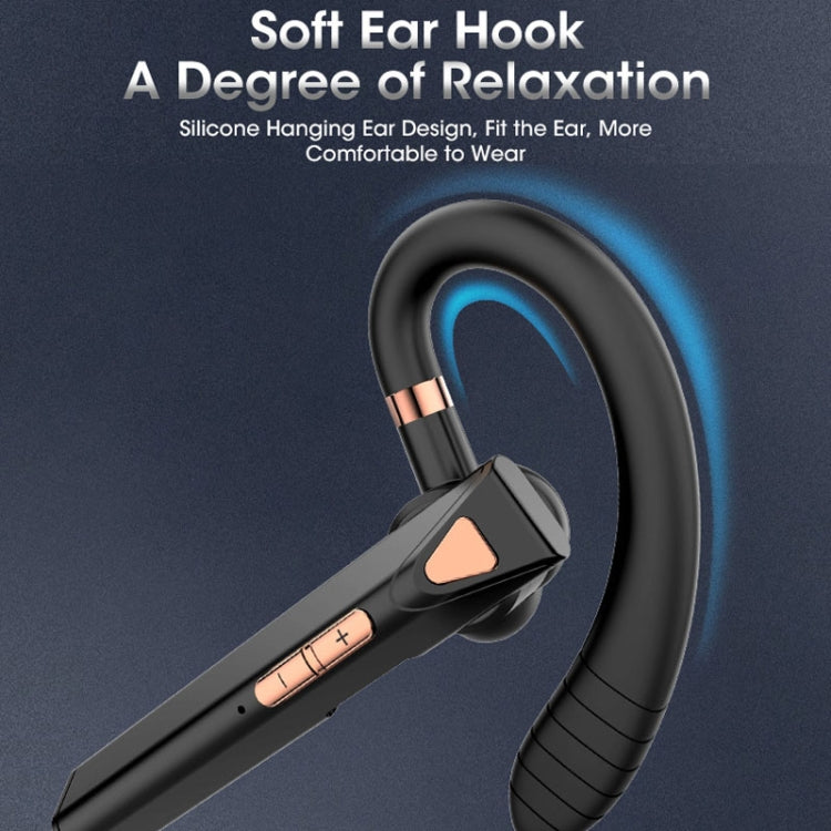 Bluetooth ENC Call Noise Reduction Hanging Earphones, Style: Jerry Chip Single Earphone