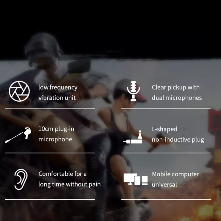 3.5mm Interface Mobile Phone Wire Control Headphones