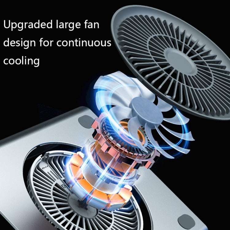 SSKY P21 Laptop Anti-slip Heat Dissipation Base(Silver)