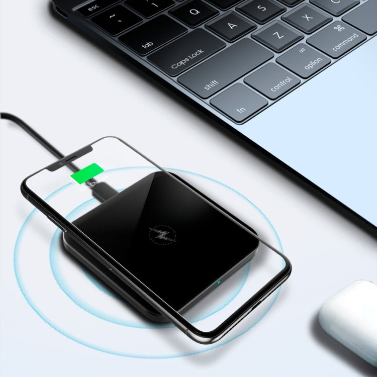 WX03 15W Desktop Mobile Phone Wireless Fast Charger(Tint Color)