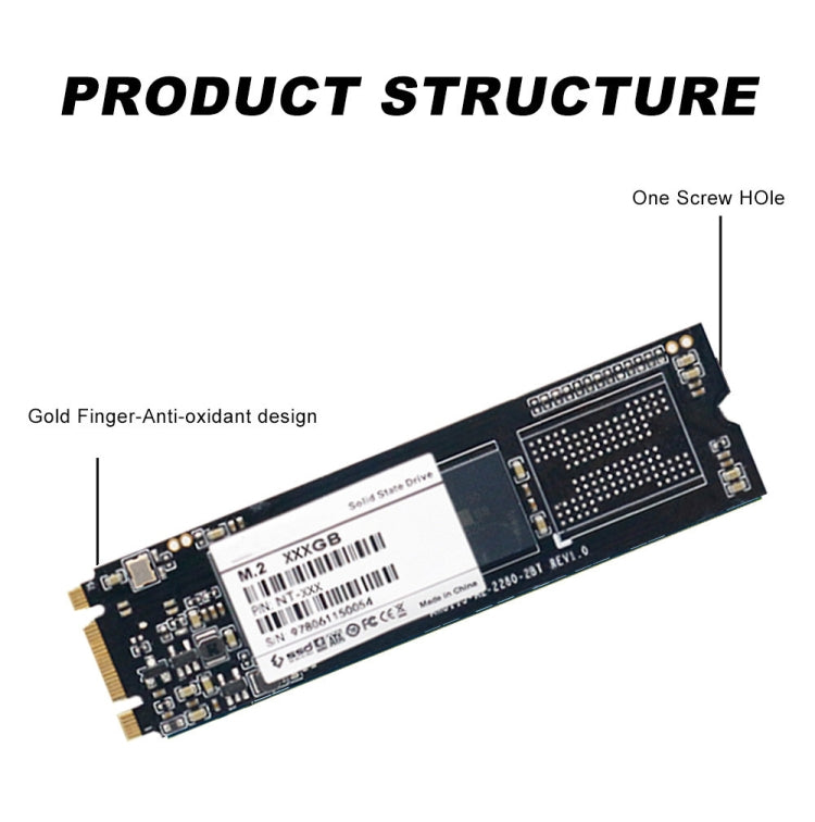 M.2 2.5 Inch High-speed SSD Solid State Drive, Capacity: 512GB