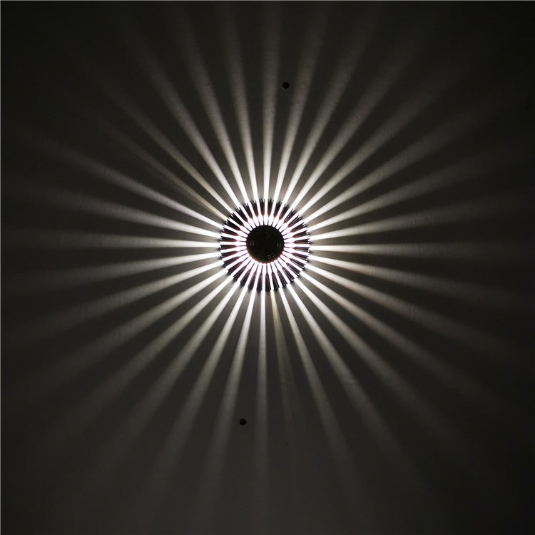 LED Aluminum Aisle Light Sunflower Leisure And Entertainment Place Decorative Light, Power source: Invisible Installation 3W