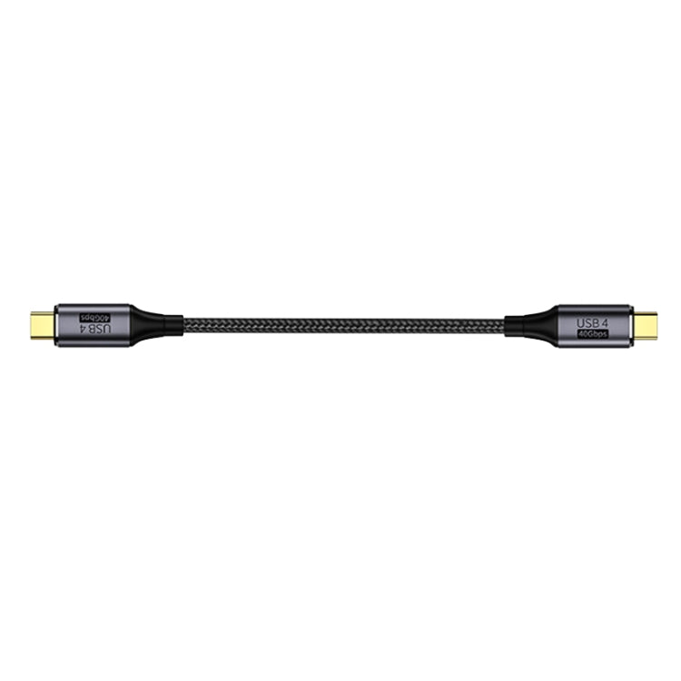PD 100W Type-C to Type-C Fast Charging Nylon Braided Cable, Model: 1.2 m