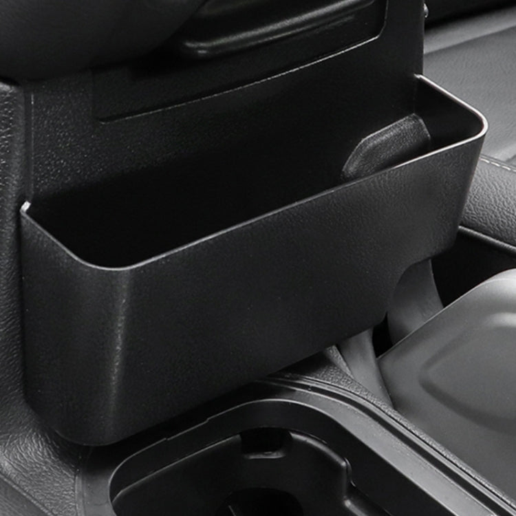 Car Center Console Hanging Armrest Storage Box For JEEP JL18-21(Black)